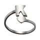 thumbnail image 1 of Xihbxyly Ventas de liquidación de hoy Anillos de acero inoxidable con 26 letras en inglés para niñas., 1 of 1