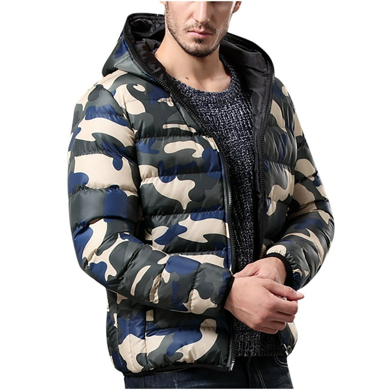 Top quality Rain Camo Reflective Down Jacket Men Women 90% Duck Down Sleeve  Patch Embroidered Puffy Jackets Coats Men