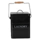 thumbnail image 1 of Organizador de lavandería moderno con dispensador de jabón portátil de 5 litros Negro, 1 of 9