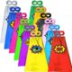 thumbnail image 2 of Set de capas y máscaras de superhéroes ADJOY para niños, 12 juegos, 2 of 5
