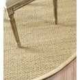 thumbnail image 3 of Nuloom 8' x 8' Elijah Seagrass With Border Round Rug in Beige, 3 of 3
