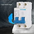 thumbnail image 4 of facefd Maison 2P DC Tension Disjoncteur Solaire Universel Sensible Équipement de Protection Circuits Protecteurs Accessoire 2P 10A 500V DC 2P 20A 500V DC, 4 of 6