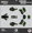Green, variant on Kalair GFX Graphics Kit for Kawasaki KDX200 (1991-1994) Twitch Series
