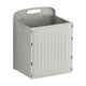 thumbnail image 2 of Caja de almacenamiento montada en la pared | Organizador de armario plegable | Cesta de ropa sucia | Cubo de plástico reutilizable | Gran capacidad | Diseño plano | Almacenamiento en armario, 2 of 6