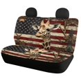 thumbnail image 2 of Pzuqiu American Flag Giraffe Easy to Install Car Seat Covers Set, Full Set Breathable Fit for Truck, 2 of 10