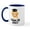 White/Navy Inside, variant on CafePress - Class Of 2027 Graduate (Lion) Mug - 11 oz Ceramic Mug - Novelty Coffee Tea Cup