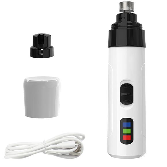 Dog Nail Grinder, Dog Nail Trimmers and Clippers Kit, Super Quiet Electric Pet Nail Grinder