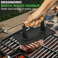 thumbnail image 4 of NutriChef Cast Iron Grill Presses, 4 of 7