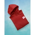 thumbnail image 3 of Candy Bandages W Face Hoodie Women -Image by Shutterstock, Female 3X-Large, 3 of 4