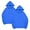 Dark blue, variant on Hoodies for Women Hoodie Men'S And Fashionable Casual Solid Autumn And Winter Long Sleeved Sweatshirt With Pockets 2Pc Hemlock