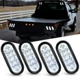 thumbnail image 1 of Luces traseras para remolque Nilight, 6 LED ovaladas, 10 LED, para autocaravanas y camiones, 1 of 8