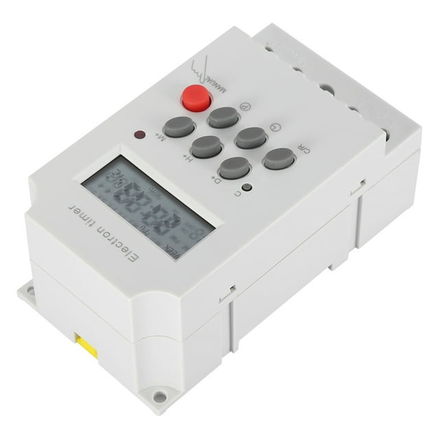 KG316T II Minuterie Numérique Interrupteur Programmable Contrôle Électronique de l'Heure pour Divers Appareils de Puissance