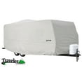 thumbnail image 1 of Traveler Travel Trailer Covers by Eevelle | Fits 22 - 24 Feet | Gray, 1 of 7