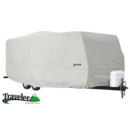 Traveler Travel Trailer Covers by Eevelle | Fits 24 - 27 Feet | (Best Travel Trailer Cover)