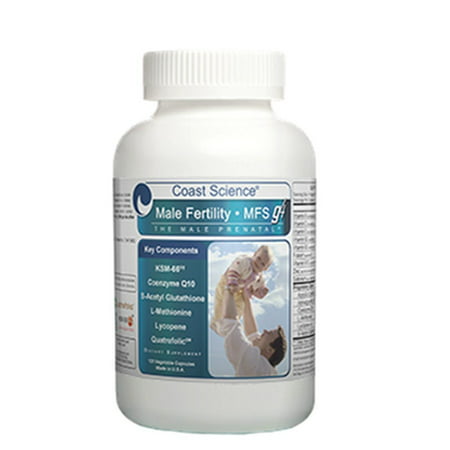 Male Fertility Supplement, 120 Vegetable Capsules