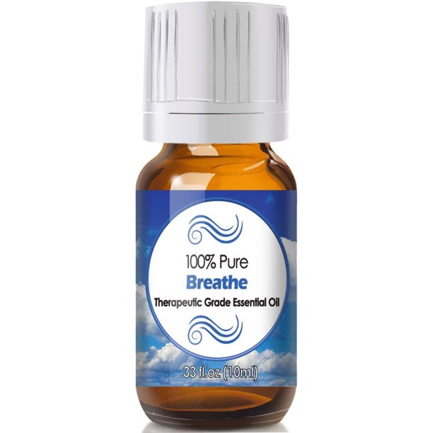 Breathe Blend Essential Oil for Diffuser & Reed Diffusers (100 Pure Essential Oil) 10ml