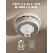 X-Sense Smoke and Carbon Monoxide Detector Combo, 10-Year Battery, Standalone Alarm, Certified to Latest UL Standards, 1 PACK, SC06