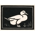 thumbnail image 3 of Julie de Graag 24x19 Black Modern Framed Museum Art Print Titled - Duck (1923), 3 of 5