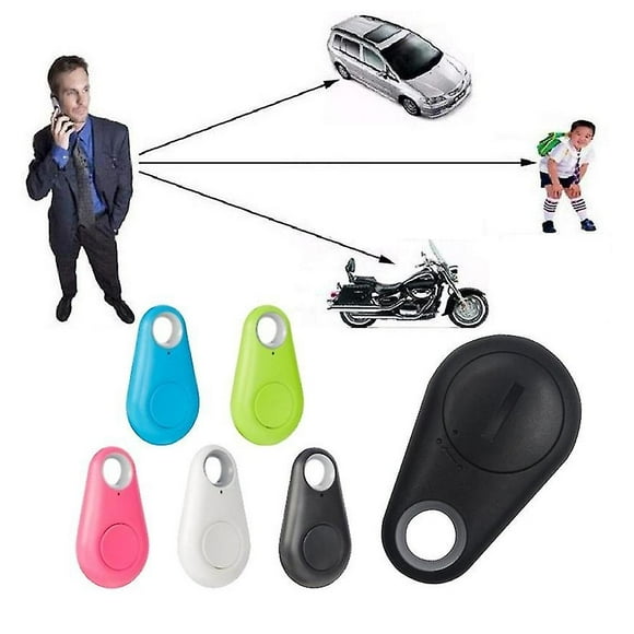 SINMI Lot de 5 localisateurs de bagages Key Finder Wallet Tracker Fonctionne avec l'application Smartphone