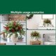 thumbnail image 4 of 45Pcs Decorations Artificial Pine Branches Holly Berries Red Berry Stems for Xmas Tree Wreaths Gift, 4 of 5