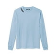 thumbnail image 2 of Daxton Premium Florida Men Long Sleeves T Shirt Ultra Soft Medium Weight Cotton, Light Blue Tee Black Letters 3XL, 2 of 3