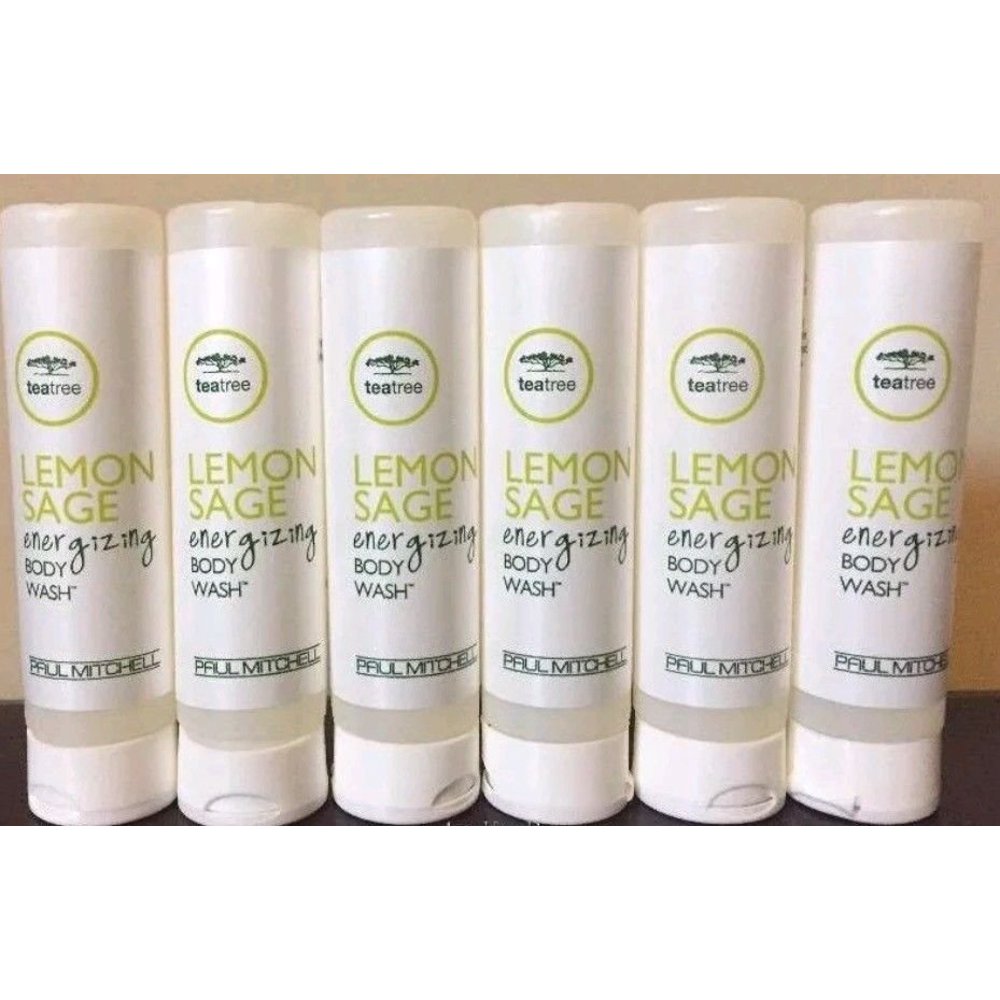PAUL MITCHELL Tea Tree 12 Lemon Sage Energizing Body WASH (8.4 TOTAL