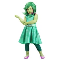 Girl's Toddler Disney and Pixar Inside Out Disgust Costume