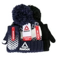 thumbnail image 3 of Reebok Toddler Beanie and Mitten Sets, 2- Pack, 6- Piece, 3 of 5
