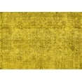 thumbnail image 1 of Ahgly Company Indoor Rectangle Abstract Yellow Contemporary Area Rugs, 8' x 12', 1 of 4