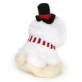 thumbnail image 4 of GUND Doug the Pug Snowman Holiday Plush Stuffed Animal Dog, 5", 4 of 4