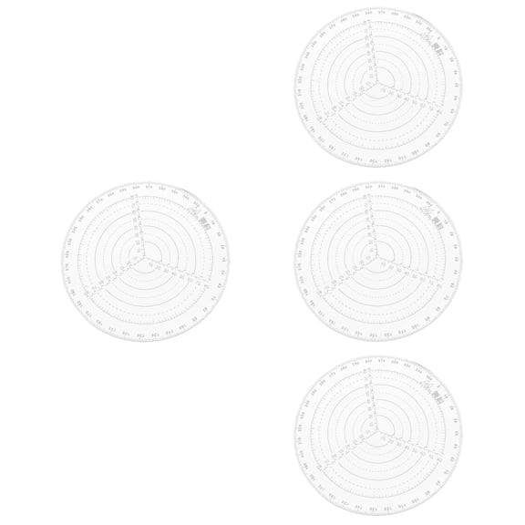 4 Count Tool Circle Centering Ruler Template Measurement