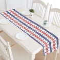 thumbnail image 2 of MKHERT 4th of July Table Runner for Office Kitchen Dining Room Wedding Party 16x72 inch, 2 of 4