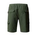 thumbnail image 3 of Abcnature Men's Athletic Shorts, Sports Gym Running Short Pants, Fashion Mens Casual Solid Pocket High Waist Loose Bandage Knee Lenght, Cargo Casual Hiking Shorts Army Green XL, 3 of 4