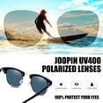 thumbnail image 3 of Gafas de sol Joopin Trendy Club Masters con efecto espejo rojo polarizado, 3 of 6
