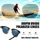thumbnail image 3 of Gafas de sol Joopin Trendy Club Masters con efecto espejo rojo polarizado, 3 of 6