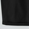 thumbnail image 5 of biudgviw Bermuda Shorts for Women Drawstring High Waisted Knee Length Shorts Cuffed Hem Plus Size Comfy Linen Shorts with Pockets, 5 of 5