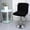 Black, variant on Bar Chairs cover Removable Washable Stool Protectors Short Back cover dirty for Dinning Room Hotel Office Black