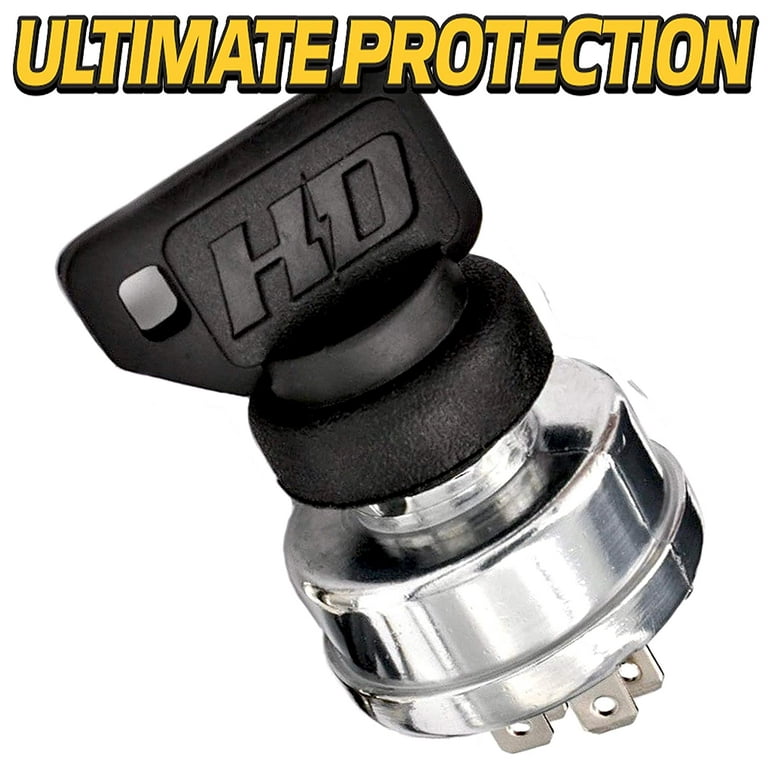 その他 DENNOVATE HD Switch Starter Ignition Switch fits Exmark 109-4736 Toro