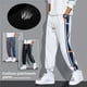thumbnail image 2 of Pantalones de chándal de cintura alta para hombre, pantalón informal a rayas, holgado, marca de moda, Verano, 2 of 4
