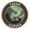 Deep Earth Brown, variant on Yukon, Canada 3.5 Inch Iron Or Sew On Embroidered Fabric Badge Patch Seek Adventure, National Park Iconic Series