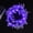 Purple, variant on PPKVUFD 1 Pack Flower Crown, Feather Crown Headband Luminous with 10 LED Lights, Light Up Headdress with LED Lights, Cute Flashing Decor Hair ​Accessories for Girl Women Wedding Festival Party