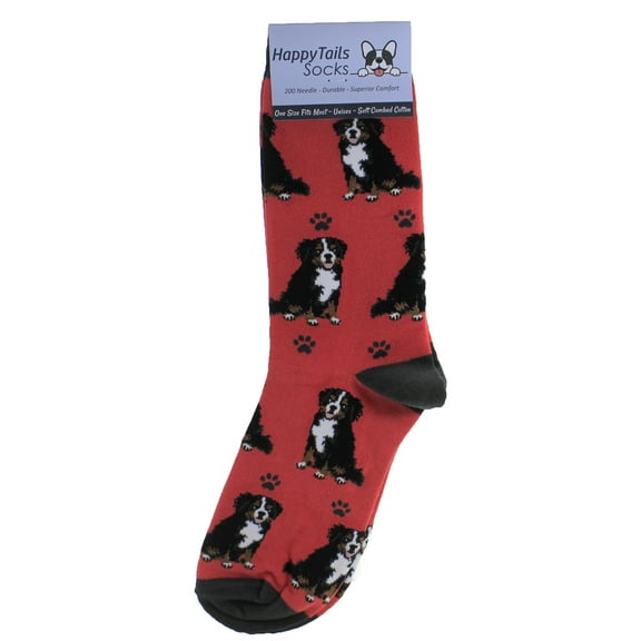 Novelty Socks Bernesemountain Dog Socks Cotton Happy Tails 800Fb52