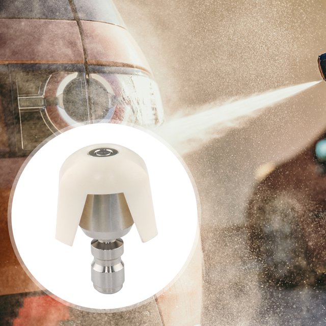 Conector de lanza de espuma giratoria con boquilla de pulverización en todas las direcciones para limpieza de lavado de coches Sywqhk Accesorios para autos y motos