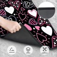 thumbnail image 3 of LAKIMCT Love Heart Pattern Car Mats, Neoprene Front Rear Floor Mats for Cars, Waterproof Anti-Slip Car Floor Mats Full Set, Universal(4 Pcs), 3 of 6