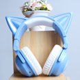 thumbnail image 3 of Auriculares Supraaurales 5.0 Plegables con Micrófono integrado azul CUTICAT, 3 of 8