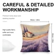 thumbnail image 2 of lavender field birds houselinen throw pillowcase decoration pillowcase gifting preferred 20x20 inch cushion cover 4 sets sofa pillowcase sofa bedroom living room car, 2 of 7