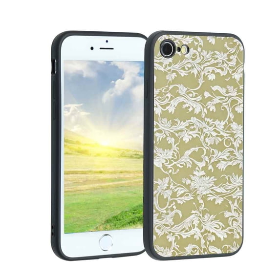 Art-Nouveau-11 Phone Case, Degined for iPhone SE 2020 Case Men Women, Flexible Silicone Shockproof Case for iPhone SE 2020