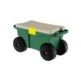 thumbnail image 6 of Pure Garden Rolling Garden Cart with Seat - Storage with Tool Tray (Green), 6 of 6