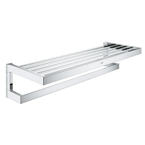 Grohe 40 804 Selection Cube Towel Rack - Chrome