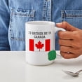 thumbnail image 4 of CafePress - Id Rather Be In Canada Mugs - 15 oz Ceramic Large White Novelty Mug, 4 of 6